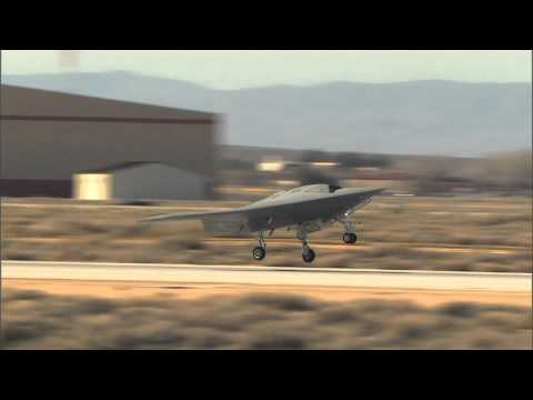 (Narrated) Northrop Grumman X-47B First Flight (HQ)