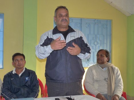 INDIA-FORMER-IPL-COACH-DAVWHATMOREIndia Former IPL Coach Dav Whatmore at Burdwan in Eastern India ----- WN/BHASKAR MALLICK