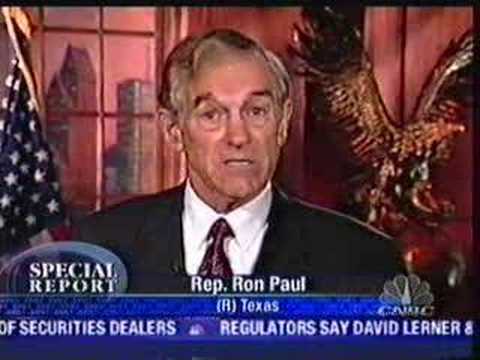 Ron Paul on CNBC 2004 - UnConstitutional Income Tax