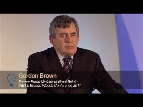 Gordon Brown at INET's Bretton Woods Conference 2011