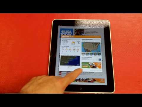 Apple iPad USA Today and WSJ Review