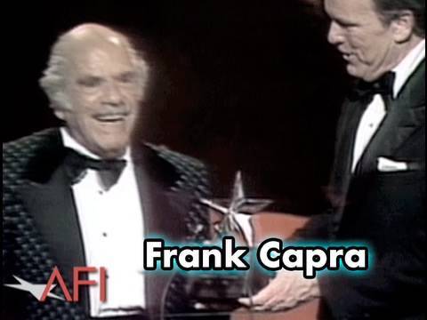 Frank Capra Accepts 10th AFI Life Achievement Award