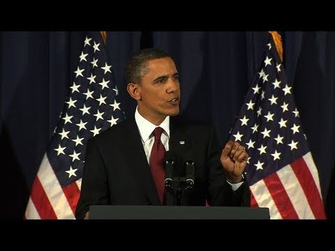 Watch President Obama's Full Speech on the US Mission in Libya