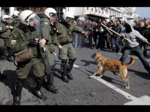 The Legendary Athens Greece Riot Dog