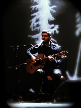 José González performing at O2 Shepherds Bush Empire in London, UK, April 2008