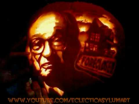 Wall Street Pumpkin Carving - Happy Halloween