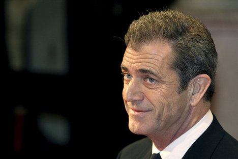 Actor Mel Gibson arrives at the Gaiety Theatre for the 5th Annual Irish Film and Television Academy Awards, Dublin, Ireland, Sunday, Feb. 17, 2008. Gibson received the Outstanding Contribution to World Cinema Award.