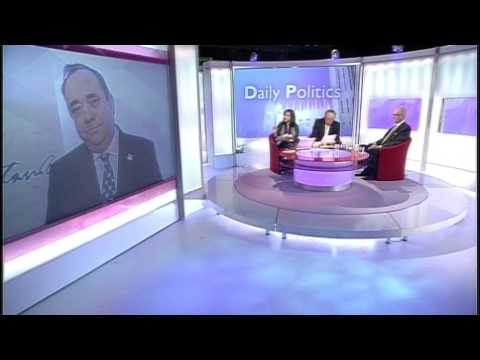 Alex Salmond - Daily Politics - 30/11/09