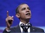 President Barack Obama addresses the National Urban League 100th Anniversary Convention in Washington, Thursday, July 29, 2010.