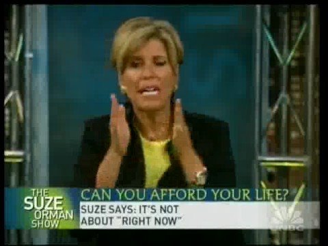 Suze Orman - 4 Oct - Attitude On Personal Finance