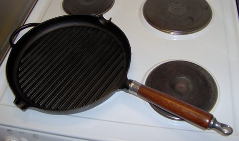 A grill pan