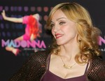  Madonna attends a news conference to promote her newest album, "Confessions On A Dance Floor." in Tokyo on Dec. 7, 2005. Television host Oprah Winfrey was scheduled to tape an interview with Madonna on Tuesday. Oct. 24. 2006, about the pop sing