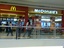 McDonald's fast food restaurant