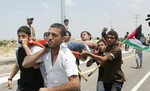 The Palestinian 'Nakba' Protests From Several Angles on YouTube 