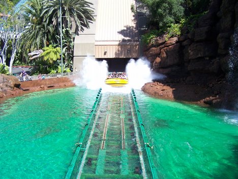 Jurassic Park: The Ride (Universal Studios Hollywood).