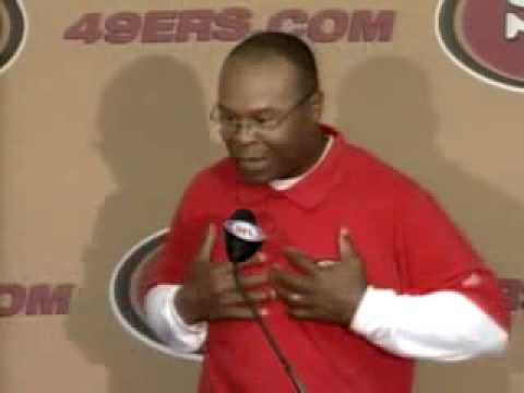 Mike Singletary Rant - Vernon Davis