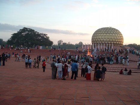 Auroville's birthday celebration