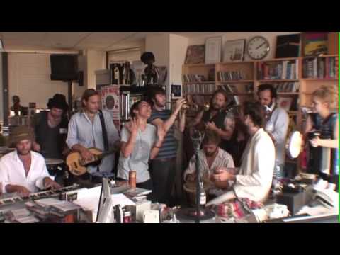 Edward Sharpe And The Magnetic Zeroes NPR Music Tiny Desk Concert