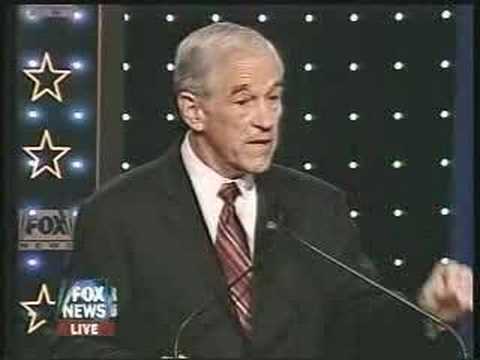 Ron Paul Deprecated by Chris Wallace at GOP Debate