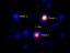 Direct image of exoplanets around the star HR8799 using a vector vortex coronagraph on a 1.5m portion of the Hale telescope