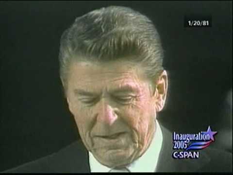 President Reagan 1981 Inaugural Address