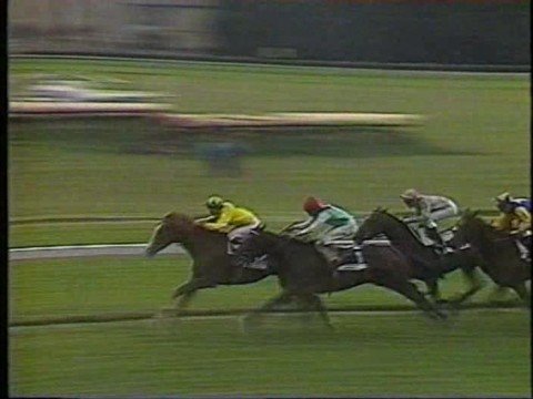 Old Vic and Steve Cauthen Prix Du Jockey Club