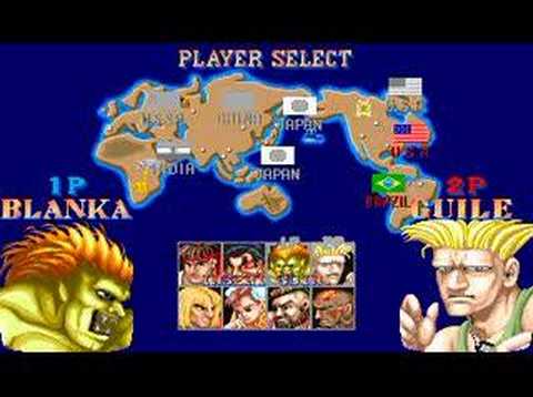 Street Fighter 2 - Retro Arcade Intro