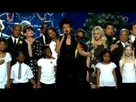 Michael Jackson Memorial - We Are The World/Heal The World