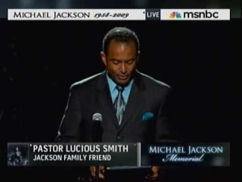 Michael Jackson Memorial Service Close - Pastor Lucious Smith