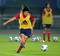 China's Ma Xiaoxu takes a shot at goal during a practice session for the 2007 FIFA Women's World Cup