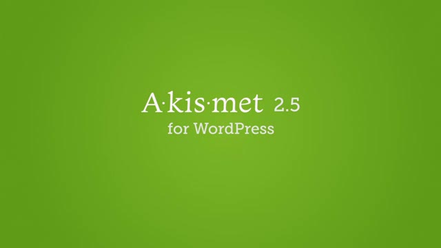 Introducing Akismet 2.5 for WordPress