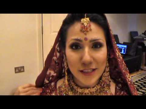 Indian Bridal Makeup Inspired from Bollywood Film Veer