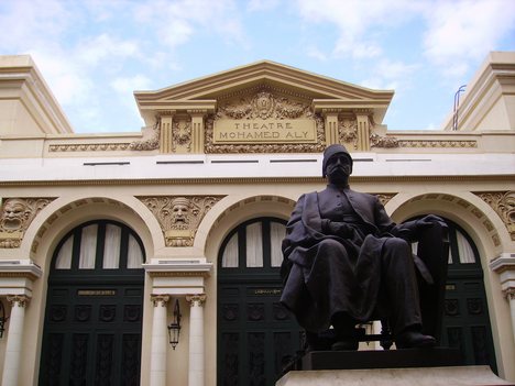 .The Alexandria Opera House in Alexandria, Egypt also known as Sayyed Darwish Theater (and formerly Mohamed Aly Theater).