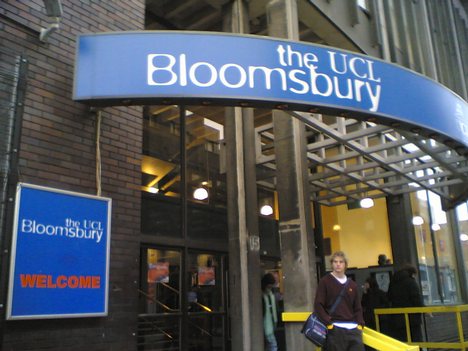 The Bloomsbury Theatre is a theatre on Gordon Street, Bloomsbury, in the London Borough of Camden, owned by University College London.