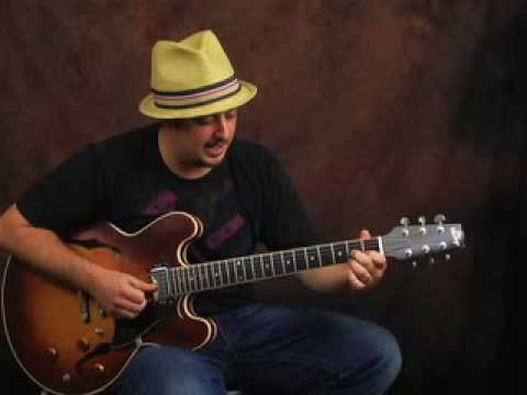 Funk R&B Rhythm playing electric guitar lesson funky blues