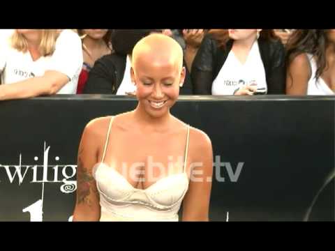 Amber Rose, Jaime King, Jaden and Willow Smith at Eclipse Premiere