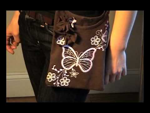 T-Shirt Pochette - Eco-Friendly Craft Ideas by Shiho Masuda