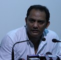 INDIA-FORMER-CRICKTER-MD-AZHARUDDIN-ELECTION-CAMPAIGNIndia MD.Azharuddin along with BJP Leader Manas Bhuia during the Press Meet at Kolkata Press Club in Eastern India ----- WN/BHASKAR MALLICK