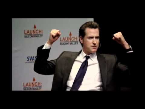 Gavin Newsom, Lieutenant Governor of California, at Launch: Silicon Valley 2011