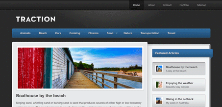 Traction WordPress Theme