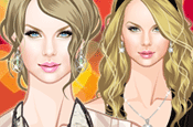 New Dress up Games Taylor Swift Beauty