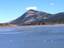 Lac des Arcs formed along Bow River in Alberta