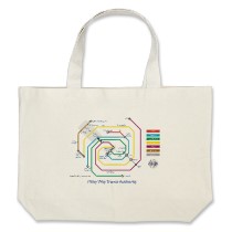 Milky Way Transity Authority Tote Bag
