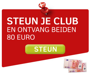 Steun je club en ontvang beiden 80 euro