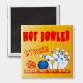 hot bowler design magnets