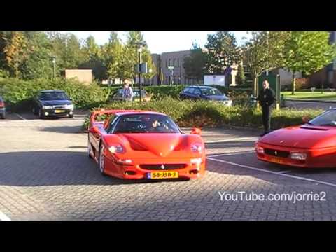 Ferrari F50 Fuchs exhaust sound! Rev + accelerate!