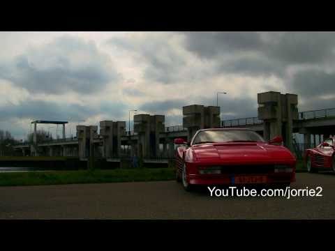 LOUD Ferrari Testarossa w/ Fuchs exhaust!! - 1080p HD