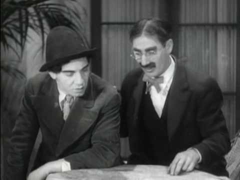 the cocoanuts. marx brothers. why a duck