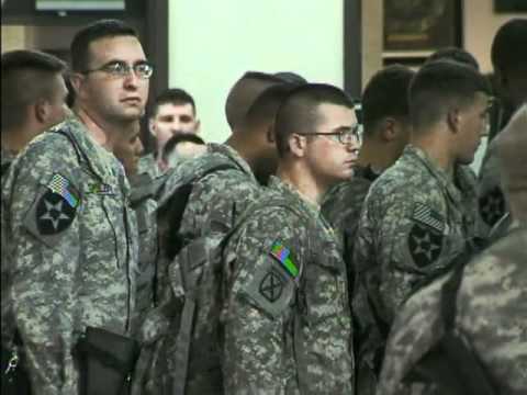 Welcome Home-Troops return to Joint Base Lewis-McChord