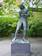 Statue of Linnaeus as a University student in Lund.